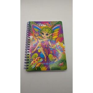 Lisa Frank Layla Fairy Mushroom Butterfly Phat Pad Spiral Notebook 100 Page Vtg